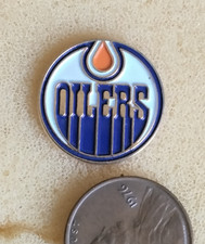 Vintage Edmonton Oilers NHL Hockey Pin - Classic Logo Oil Drop - Enamel