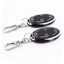 5-Button Key Fob Cover for Hyundai 2024-2025 Tucson Elantra Black and Black