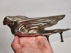 Antique 1941 Cadillac Chrome Flying Goddess Winged Woman Hood Ornament  — photo 10