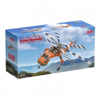 ICM - Sikorsky S-64E Skycrane - 1:35 - 522 Teile