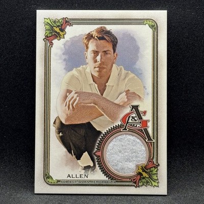 Hoodie Allen PATCH Full-Size Relics Series A 2023 Topps Allen & Ginter #AGRA-HA