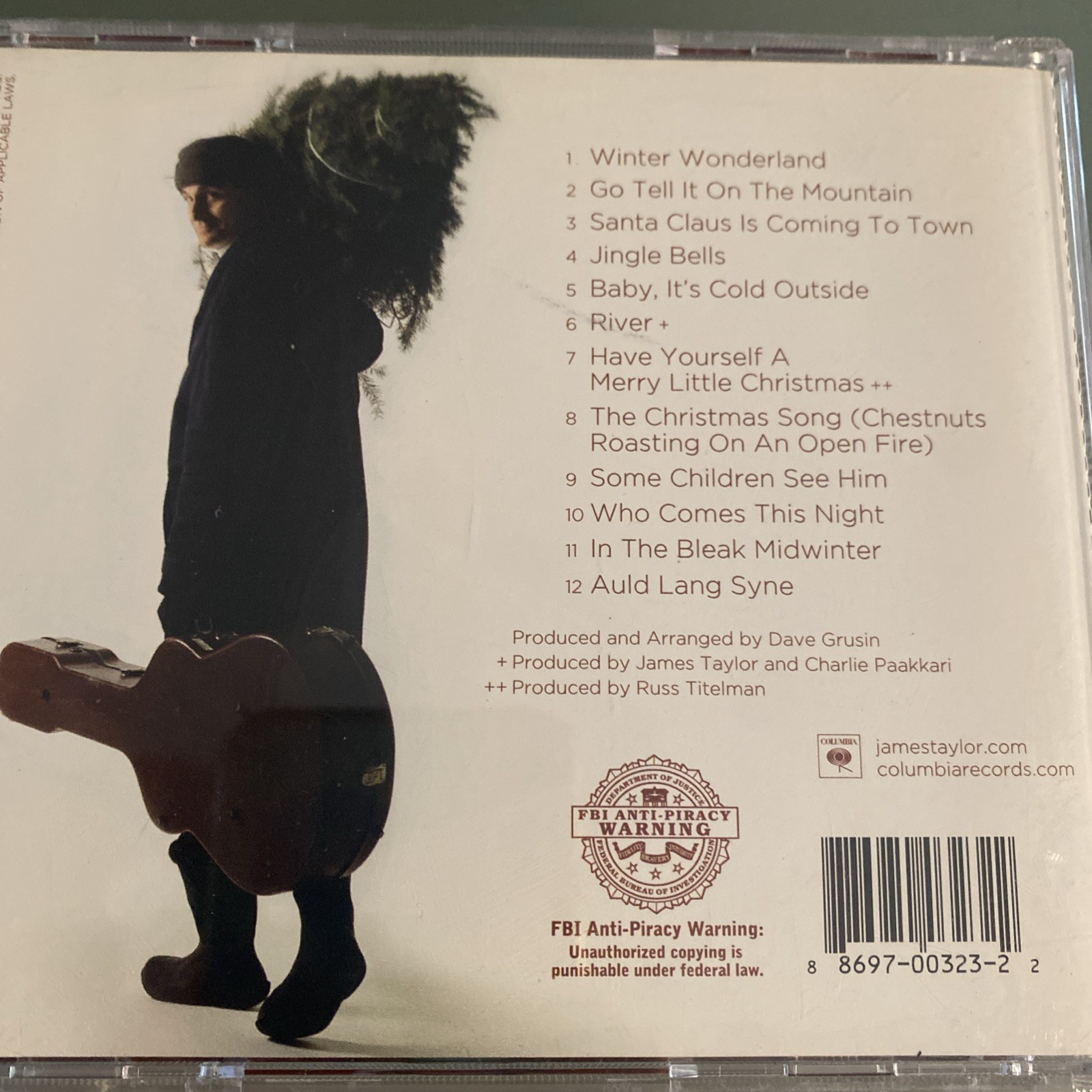 James Taylor 6 💽LOT: Greatest Hits, 2-Christmas, October Rd, Covers, I’m Here thumbnail 7