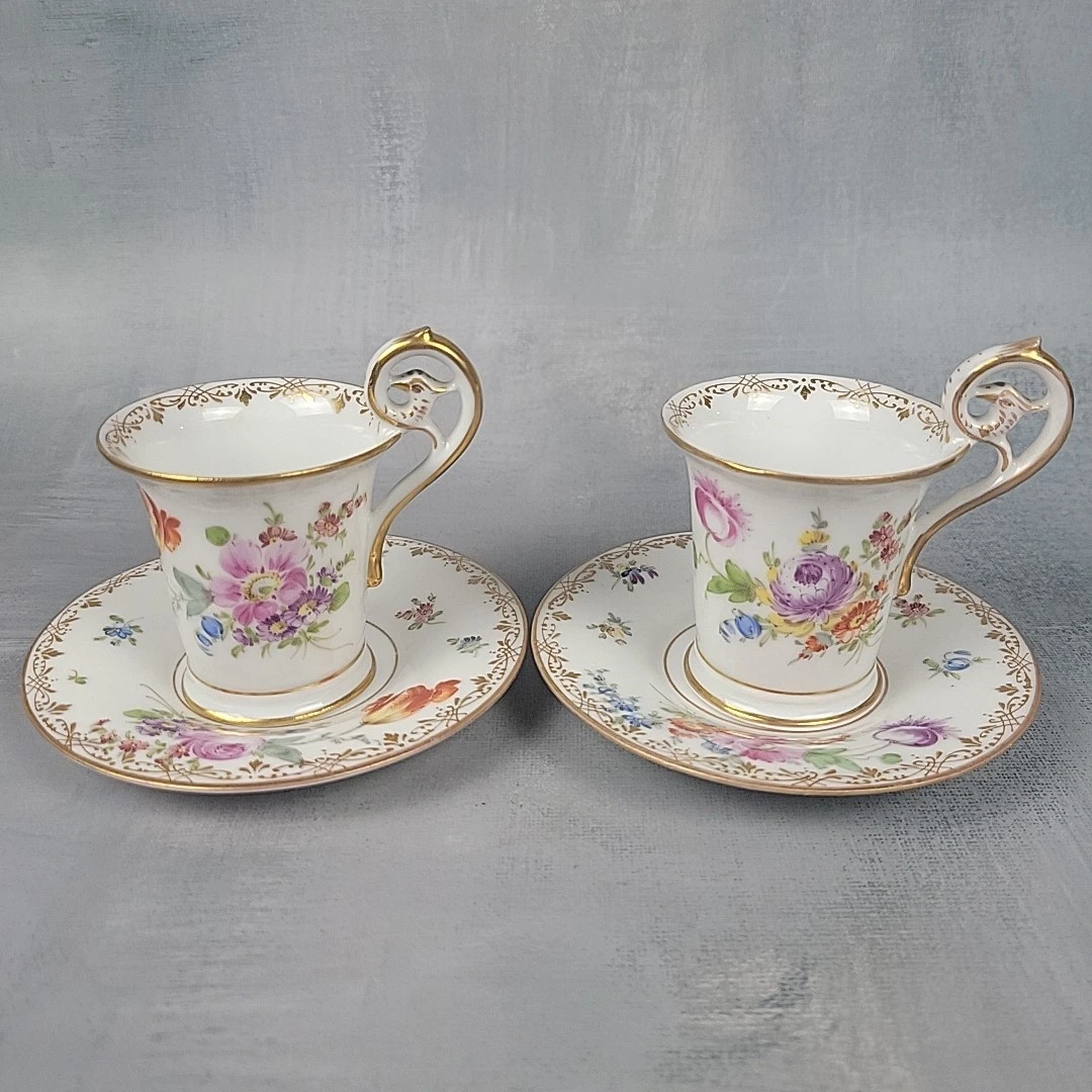 Original Cup & Saucer Collectible Cups & 1900-1919 Time Period
