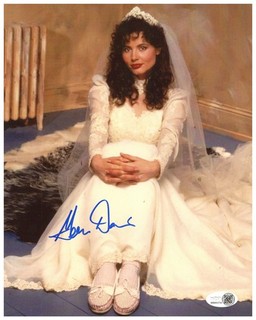Geena Davis Signed 8x10 Photo Beetlejuice Autographed JSA COA