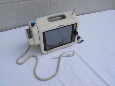 PHILIPS SureSigns VS4 Patient Monitor SpO2 NIBP Temp printer