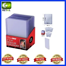 25 Clear Top Load Holders for Sports Cards - Perfect Protection & Display