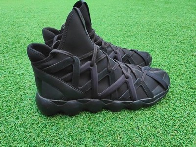 Adidas Y-3 Kyujo High Herren Sneaker, Gr. 12 UK Triple Black #