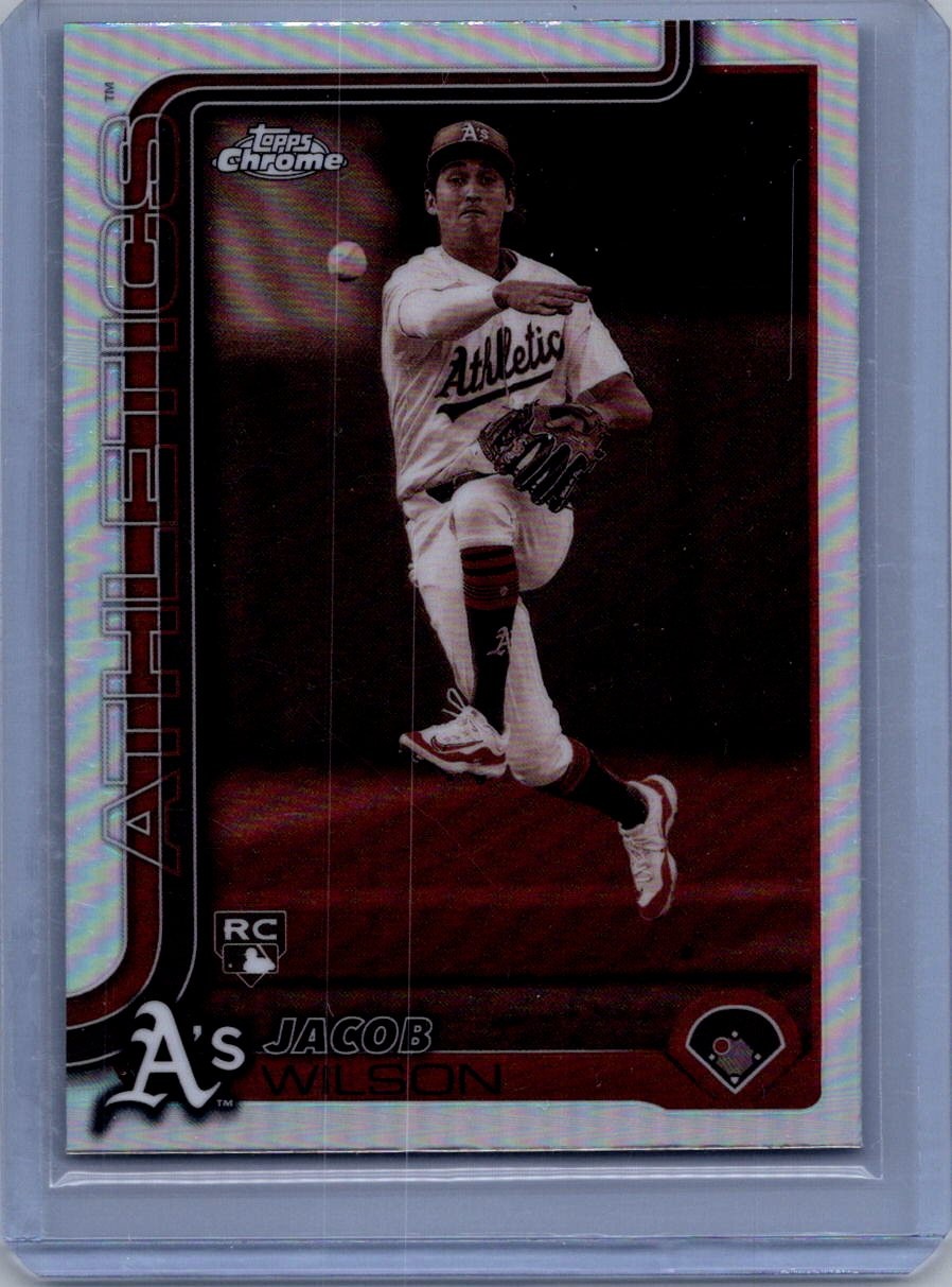 2025 Topps Chrome #96 Jacob Wilson Sepia Refractors