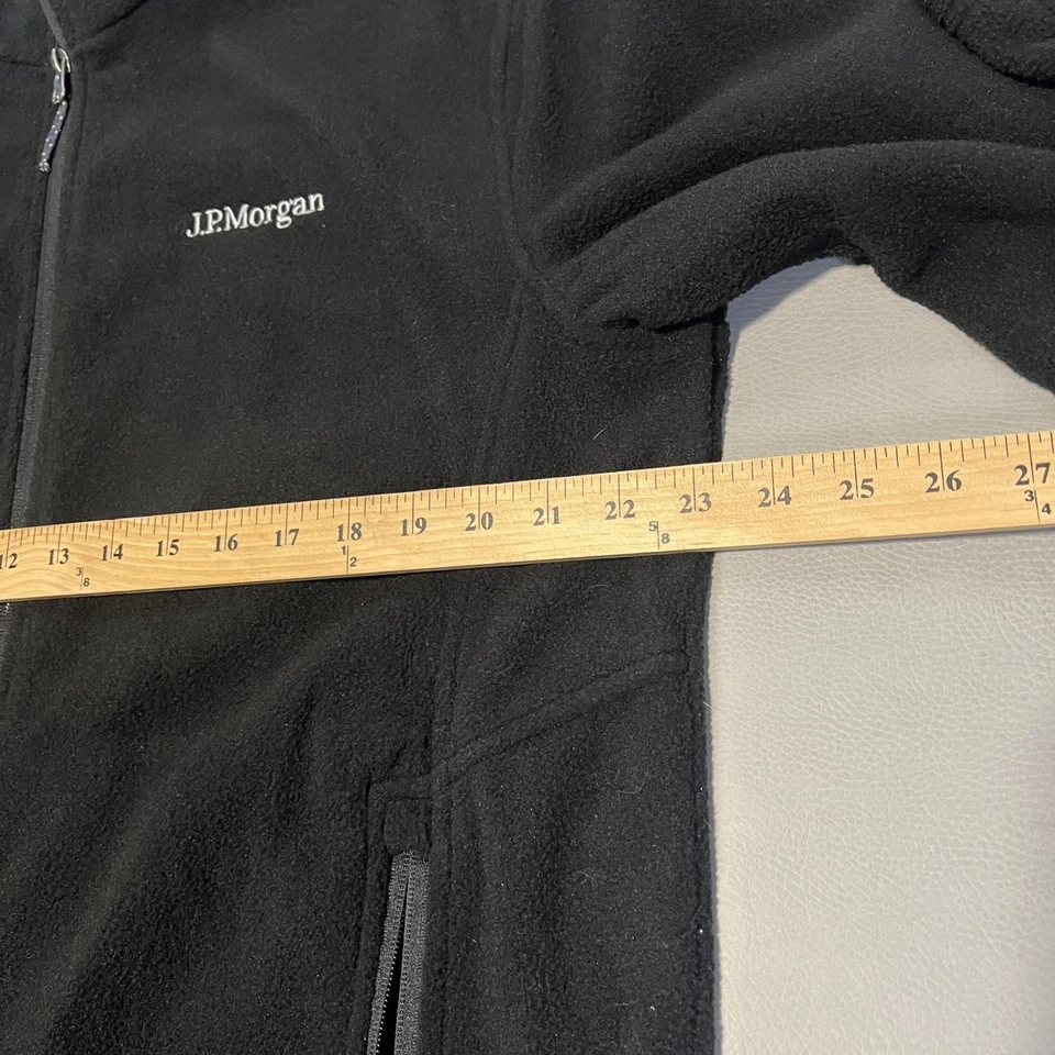 J.P. Morgan Finanace Black Fleece Jacket Zip Corporate Logo Men-L-XXXX - Image 3 of 4