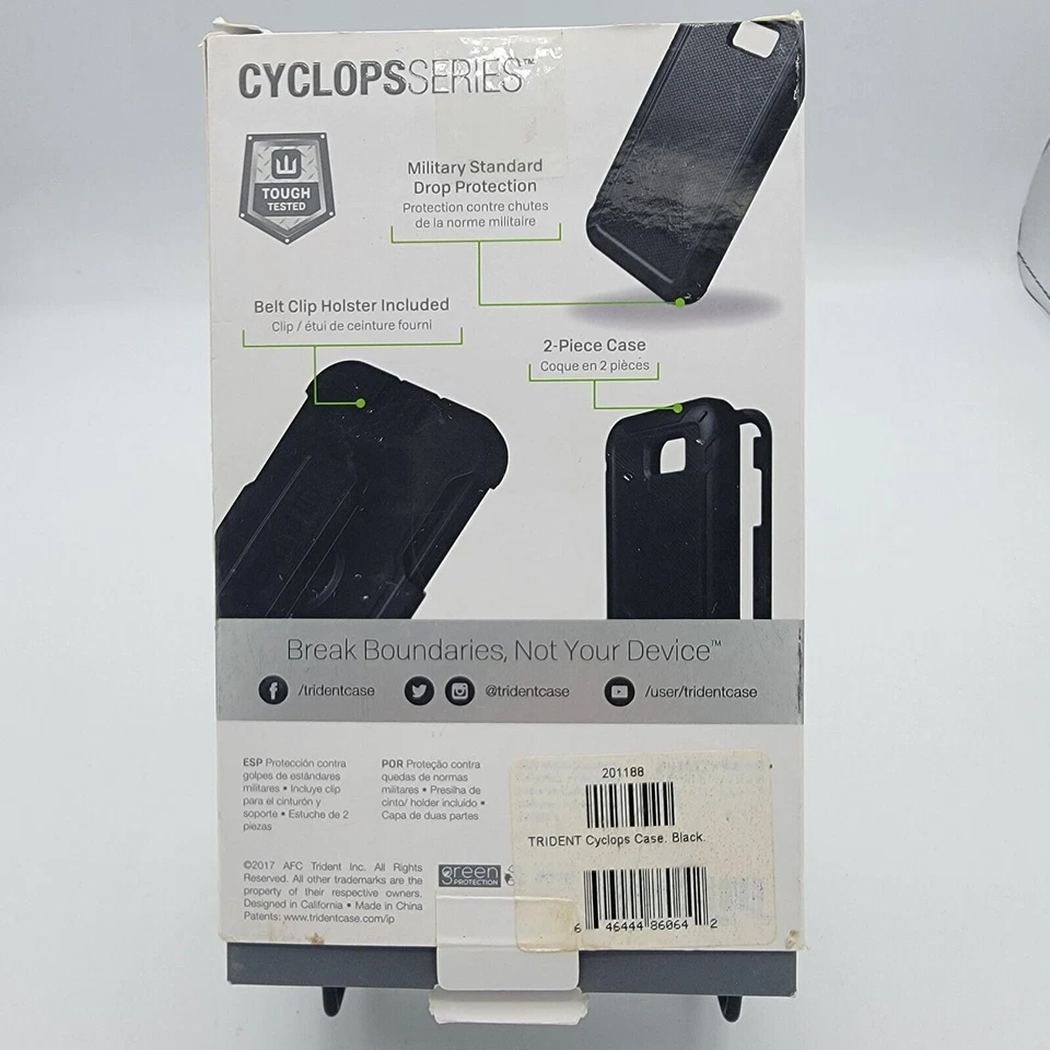 Trident Cyclops Shockproof Hard Shell Snap Cover Case for GALAXY J3 (2017) - Image 3 of 4
