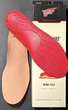 Red Wing Shoes CopperGuard Work Orthotics Insoles Mens 10 Medium High Arch RW400