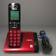 VTech CS6719-16 DECT 6.0 Phone Caller ID/Call Waiting Cordless Handset Red