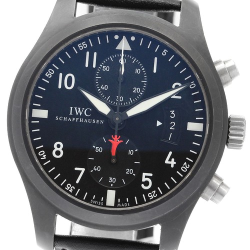 IWC SCHAFFHAUSEN Pilot watch top gun IW388001 Chronograph Automatic Men's_894644