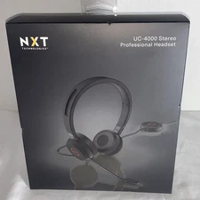 NXT Technologies UC-4000 Stereo Professional Headset Wired USB or 3.5mm NX57974