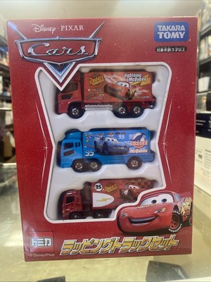 タカラトミー カーズ ラッピングトラックセット Disney PIXAR Disney Pixar Tomica Cars Wrapping Truck Set Japan | eBay