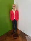 1961 Mattel Vintage Blonde Molded-hair Ken Doll In HTF Rovin' Reporter #1417