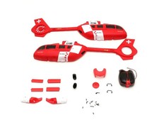 RC ERA C190 H145 Rumpf Set (Rot/Weiß) : SC4001200-RW