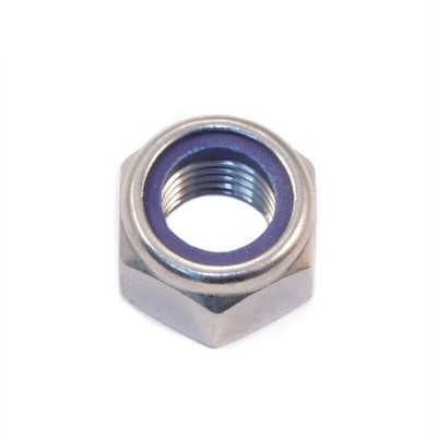 Rostfreie Sechskant-Stopmutter VA DIN 985 A2, M7, 10 Stück - DIY
