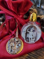 St. Michael Holy Water Jar Cave Stones Monte Sant’Angelo Gargano Italy