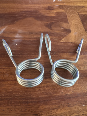 Set Of 2 Rogue Fitness Spring Coils To Secure 2  Barbell