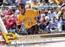 Jung Ho Kang 2017 Topps All-Star 679 Pittsburgh Pirates Baseball Card