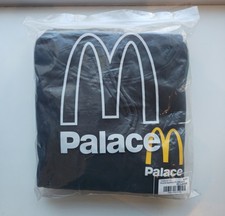 Palace - McDonald's Colab Hoodie - Men's Streetwear Skater - Black - Size XXL