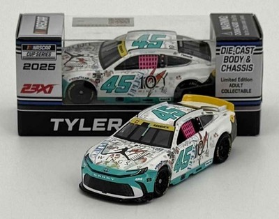 NASCAR 2025 TYLER REDDICK #45 WINGS JORDAN BRAND CELEBRATING 10 YEARS 1/64  CAR