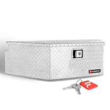 39 Inch Trailer Tongue Box Aluminum Trailer Tool Box for Storage Toolbox