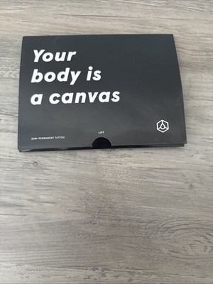 Your Body Is A Canvas Semi Permanent Tattoo