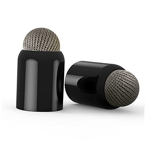 Magnetic Mesh Cap Replacement for Stylus Pen in Black