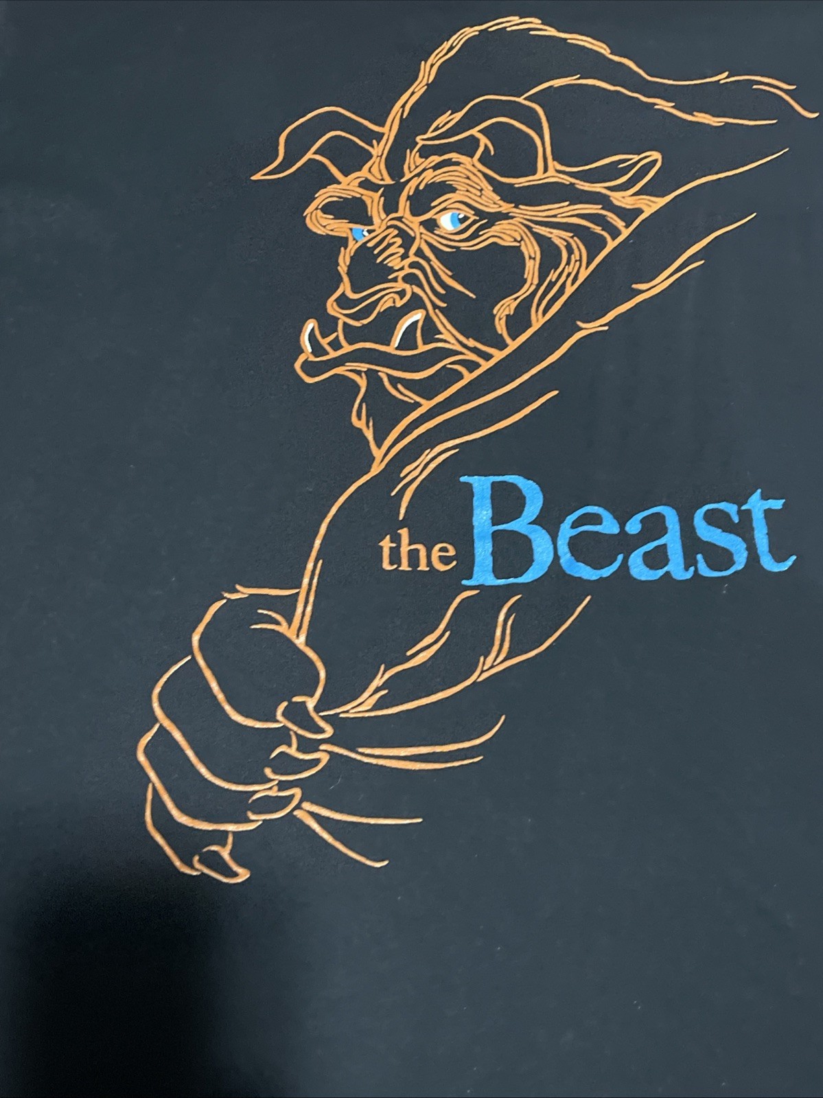 Vintage Beauty And The Beast Shirt Made In USA Th… - image 3