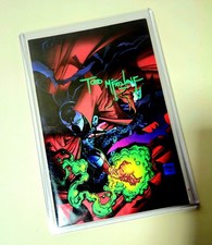 Spawn #1 Lámina Mexicana Virgen Firmada por McFarlane Barberi Capullo Meyers 1/1000