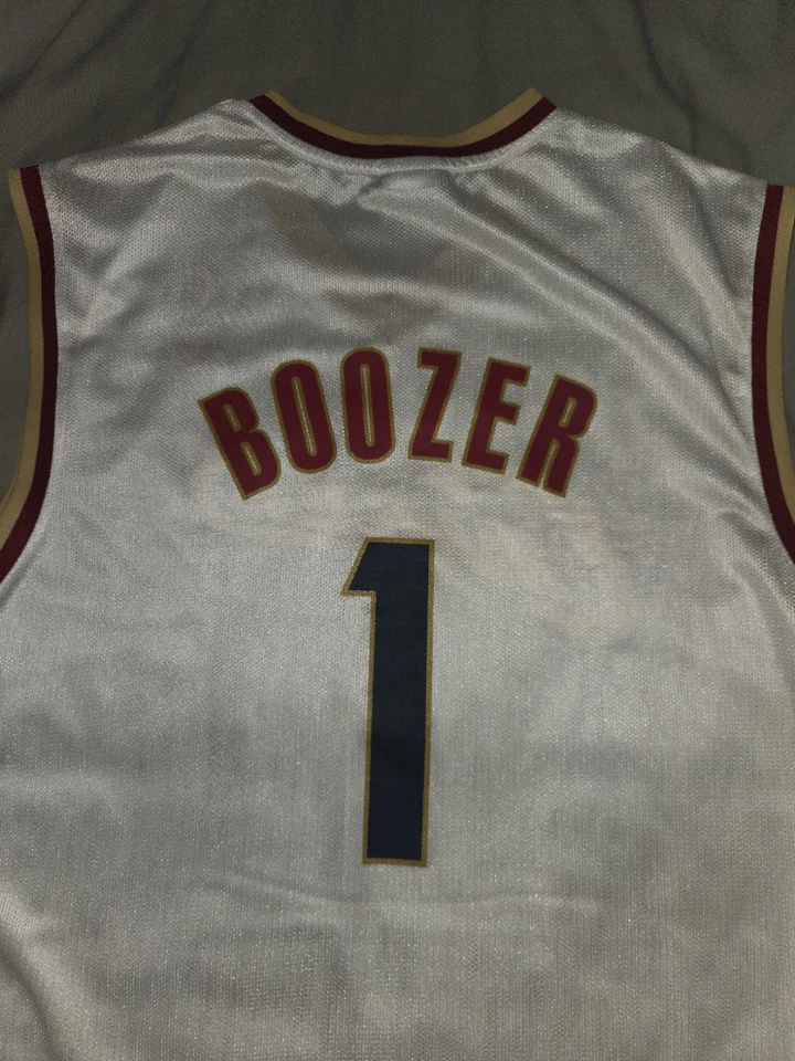 Carlos Boozer Cleveland Cavaliers Jersey Reebok Men's XL White - Image 2 of 4