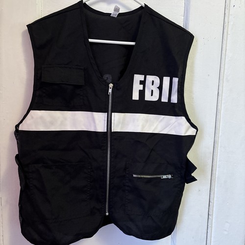 Kostüm FBII schwarze Weste - Bild 1 von 2
