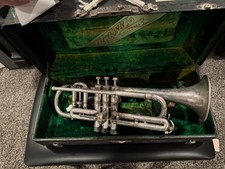 1919 Conn Victor "New Wonder" Cornet with case  quick change mechanism