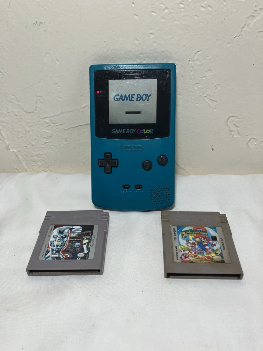 Nintendo Game Boy Color Blue Video Game Consoles for sale | eBay