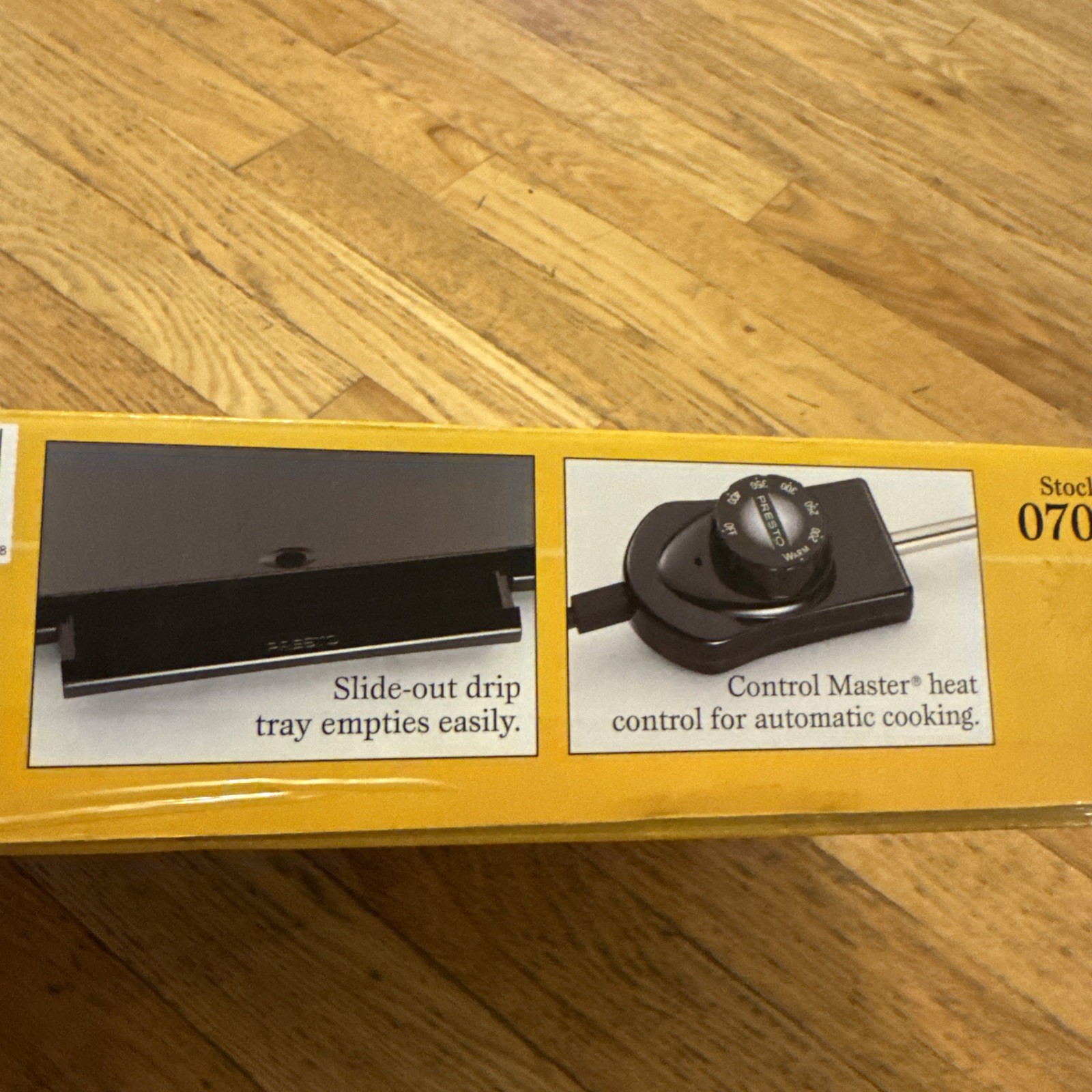 Presto 07030 1500-Watt Cool Touch Electric Non Stick Griddle Sealed NEW