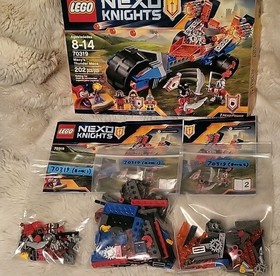 Lego Nexo Knights: 70319 Macy's Thunder Mace USED 100% Complete 2016 Retired Set