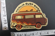 Thalia St Surf Shop Surf Vw Bus Brown Surf Sunset Og V7c Vintage Surfing Sticker Thalia St Surf Shop Surf Vw Bus Brown Surf Sunset Og V7c Vintage Surfing Sticker