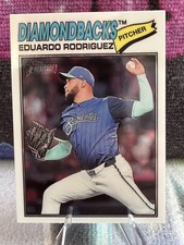 2026 Topps Heritage Eduardo Rodriguez Chrome Diamondbacks