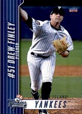 2018 Staten Island Yankees Choice #9 Drew Finley San Diego California CA Card