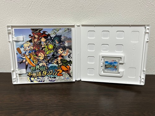 Sekaiju to Hushigi no Dungeon Etrian Mystery Dungeon 2 Nintendo 3DS Japan Tested - Picture 3 of 7