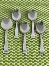 Cambridge CODIE Stainless Set of 5 Spoons Glossy Flatware