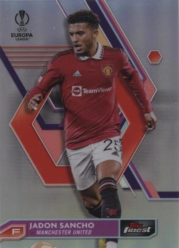Jadon Sancho NEON GREEN XFRACTOR /399 Refractor 2022-23 Topps
