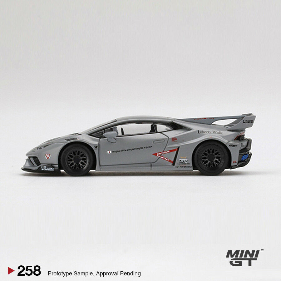 MINIGT 1:64 Lamborghini Huracán GT FIGHTERS WORKS Alloy Model Car