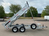 2022 K-TRAIL 82" X 12' GALVANIZED DUMP TRAILER