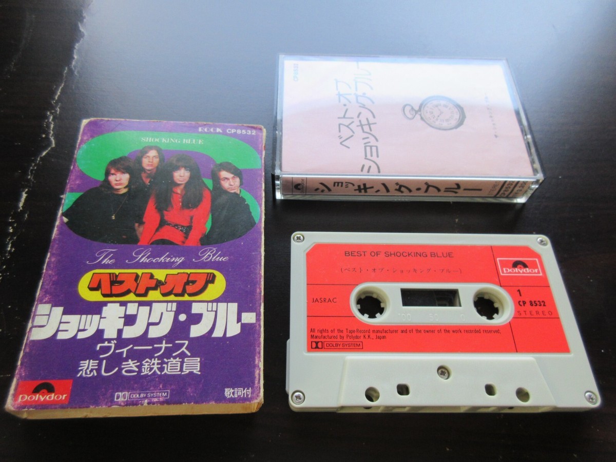 Shocking Blue Best of Japan Cassette Tape in 1975 CP 8532 Dutch