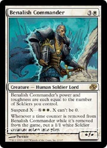 BENALISH COMMANDER Planar Chaos MTG White Creature - Picture 1 of 1