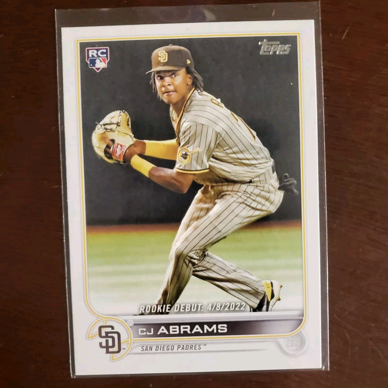 2022 Topps Update Series - Rookie Debut #US327 C.J. Abrams (RC)