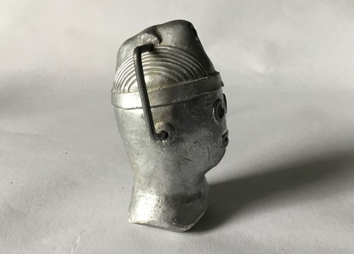 DOCTOR WHO VINTAGE VERY RARE HEAD UP DISPLAY H.U.D. MINI BUSTS CYBERMEN 1990s! - Picture 3 of 8